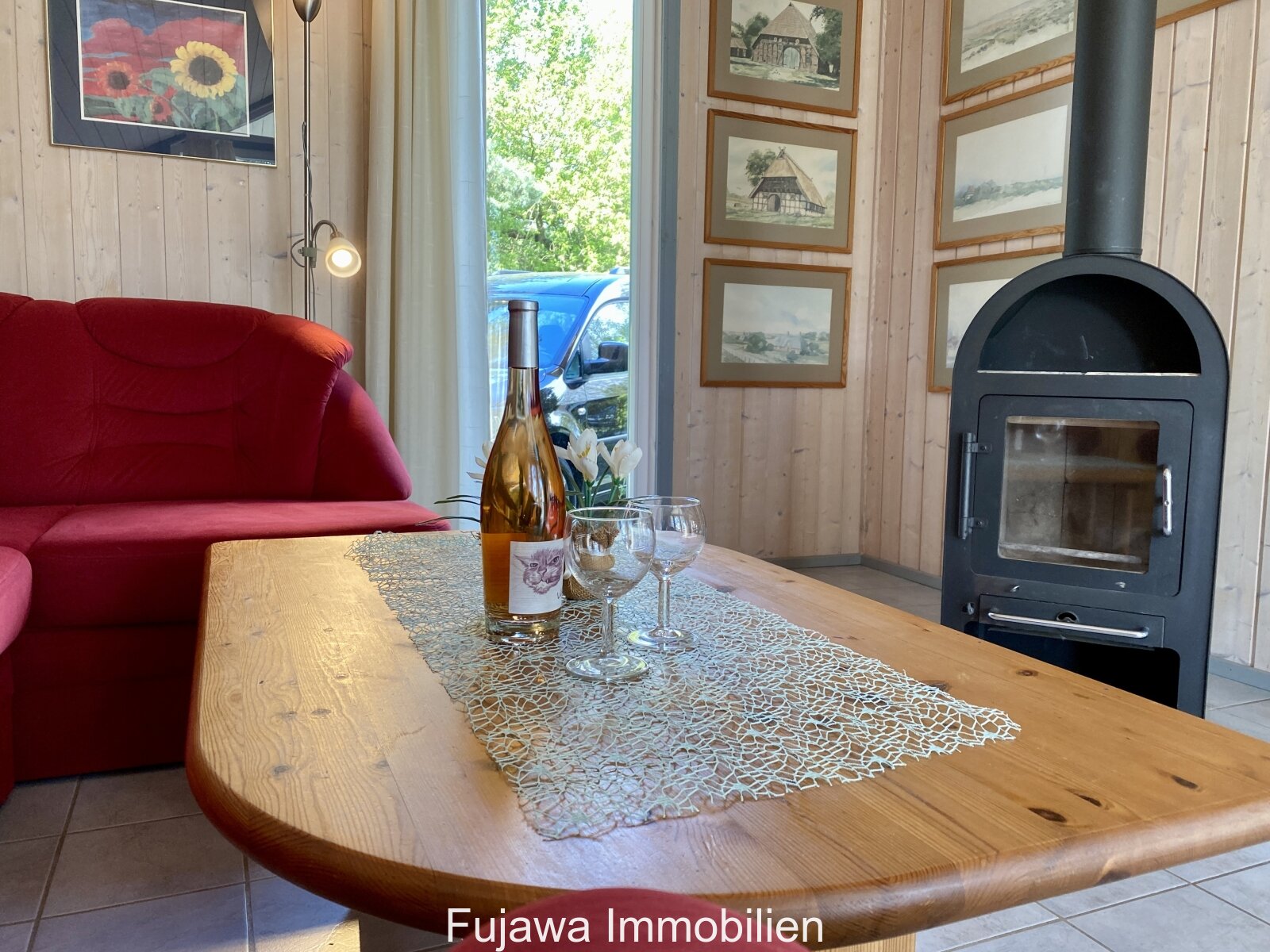 Ferienhaus in Mirow direkt am Wald - Einzelhaus mit großem Grundstück