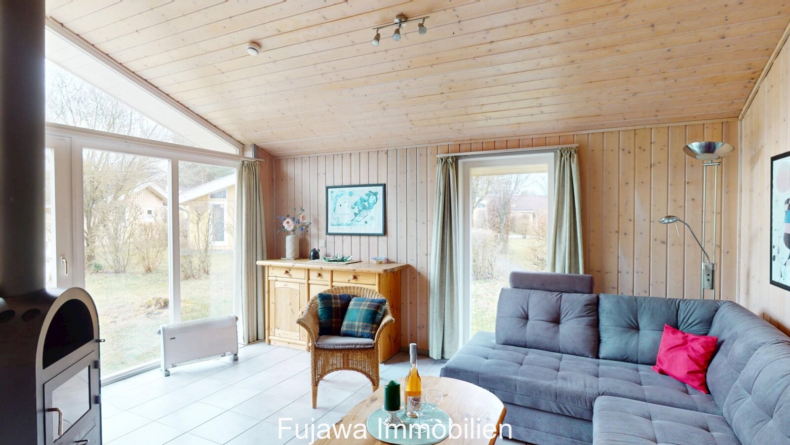 Ferienhaus Nr. 191 im Ferienpark Mirow - sehr sonniges Grundstück in ruhiger Lage