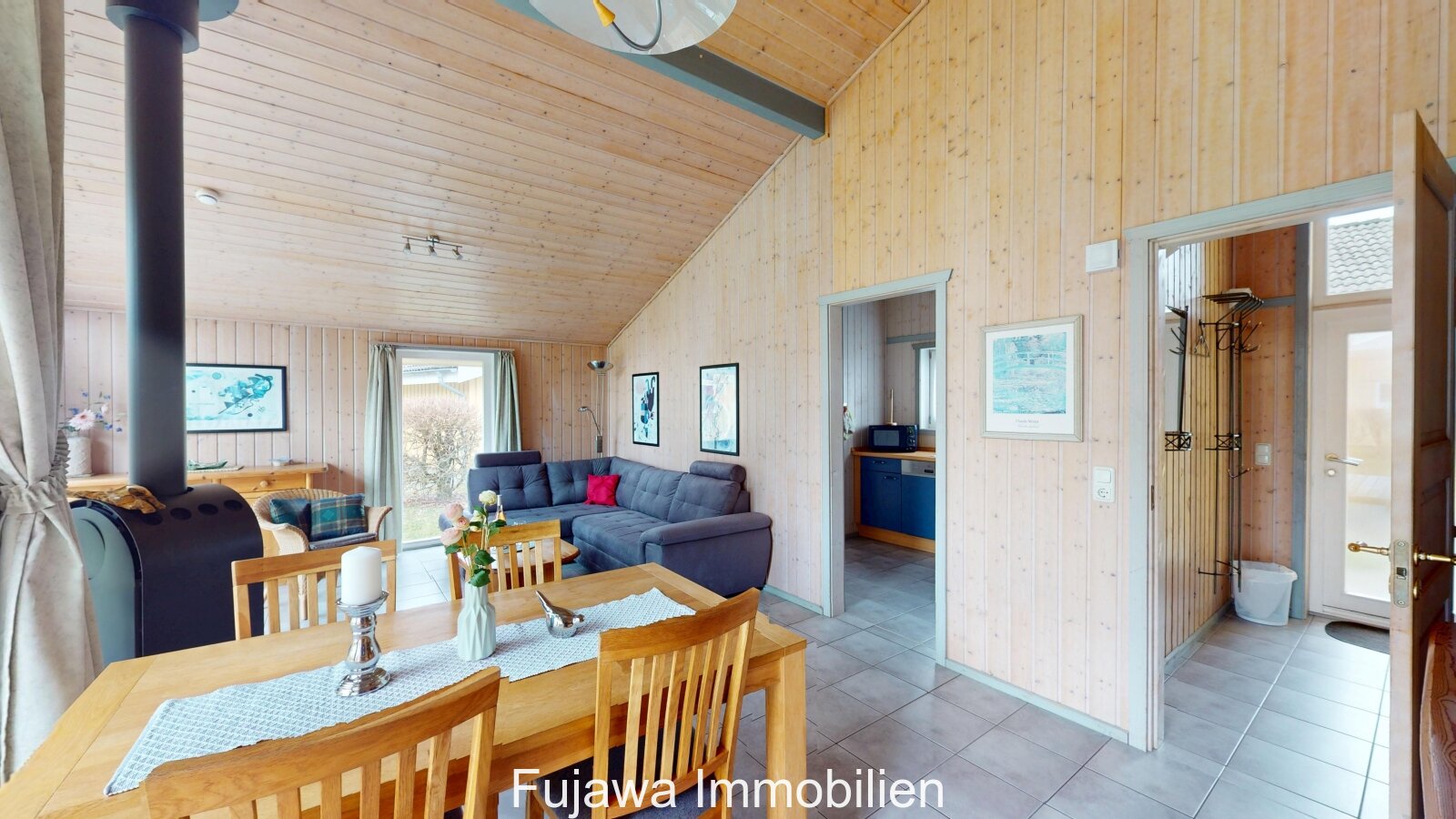 Ferienhaus Nr. 191 im Ferienpark Mirow - sehr sonniges Grundstück in ruhiger Lage