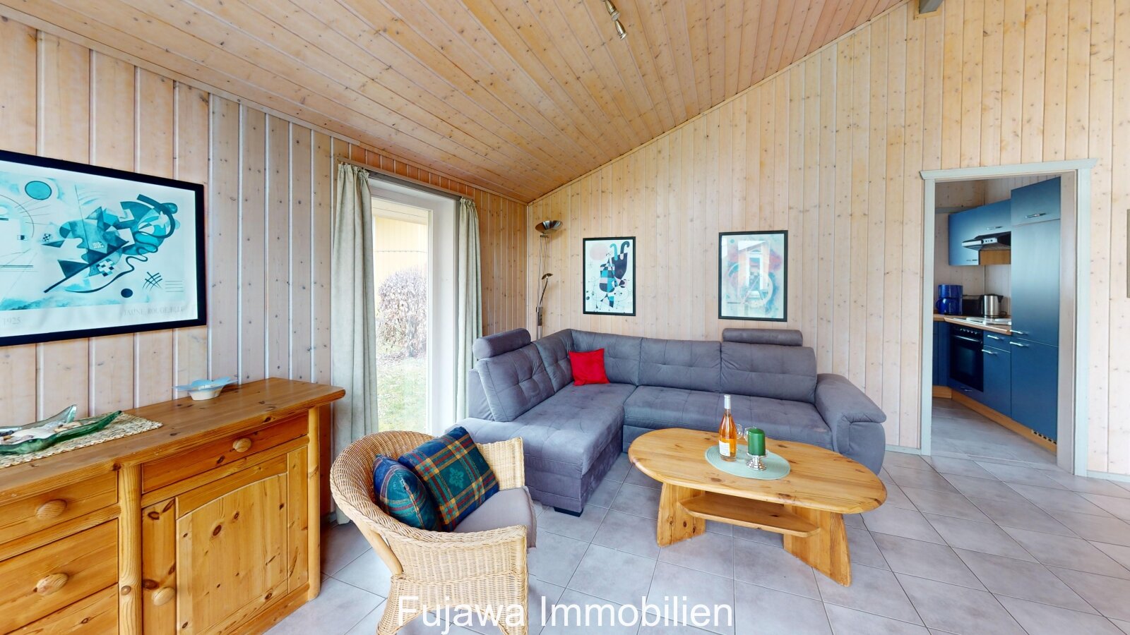 Ferienhaus Nr. 191 im Ferienpark Mirow - sehr sonniges Grundstück in ruhiger Lage