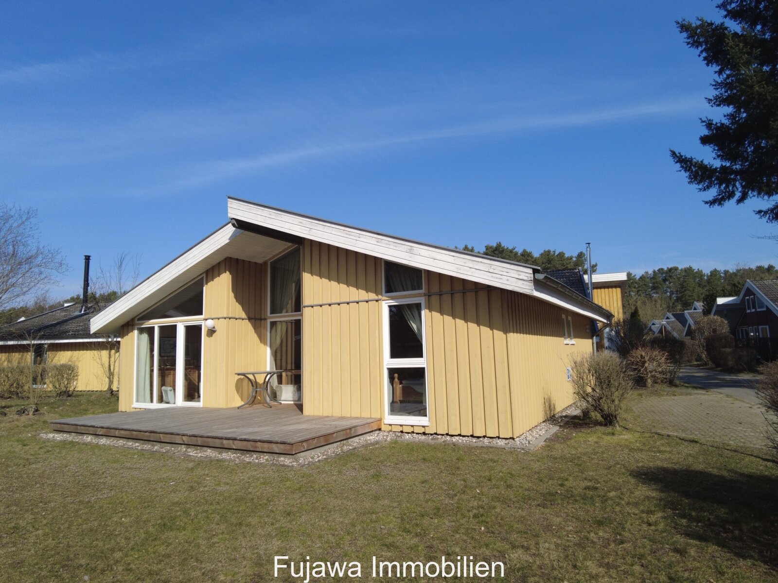 Ferienhaus Nr. 191 im Ferienpark Mirow - sehr sonniges Grundstück in ruhiger Lage