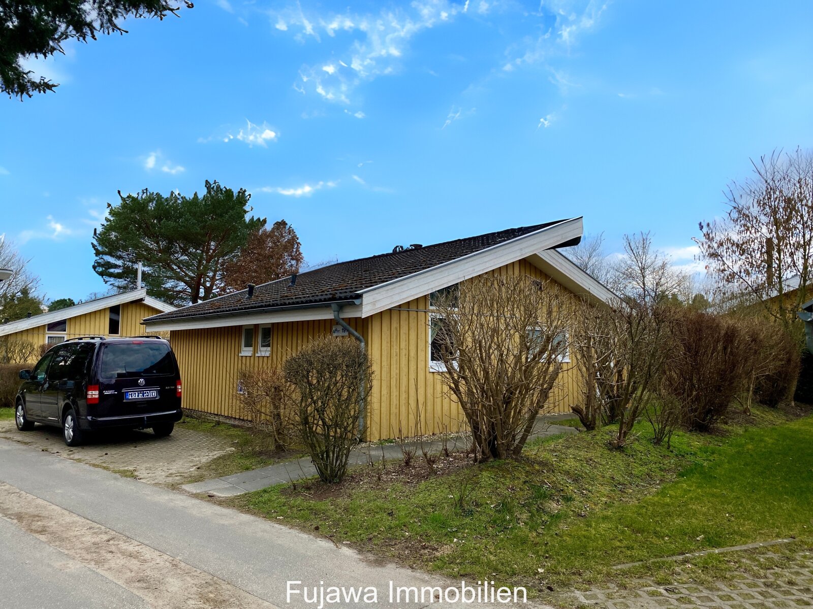 Ferienhaus Nr. 191 im Ferienpark Mirow - sehr sonniges Grundstück in ruhiger Lage