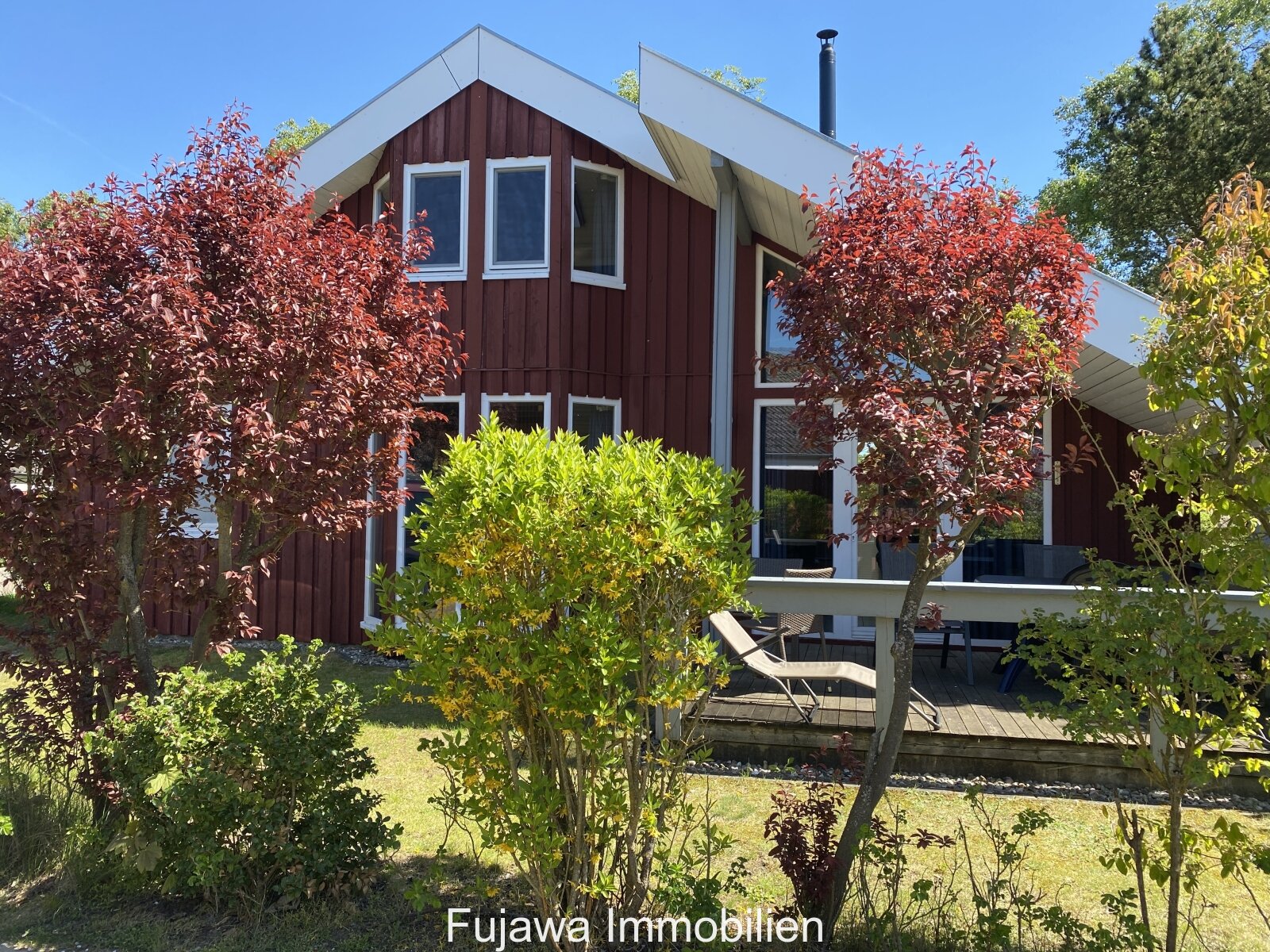 modernisiertes Ferienhaus (Nr. 235) in ruhiger Lage im Ferienpark Mirow