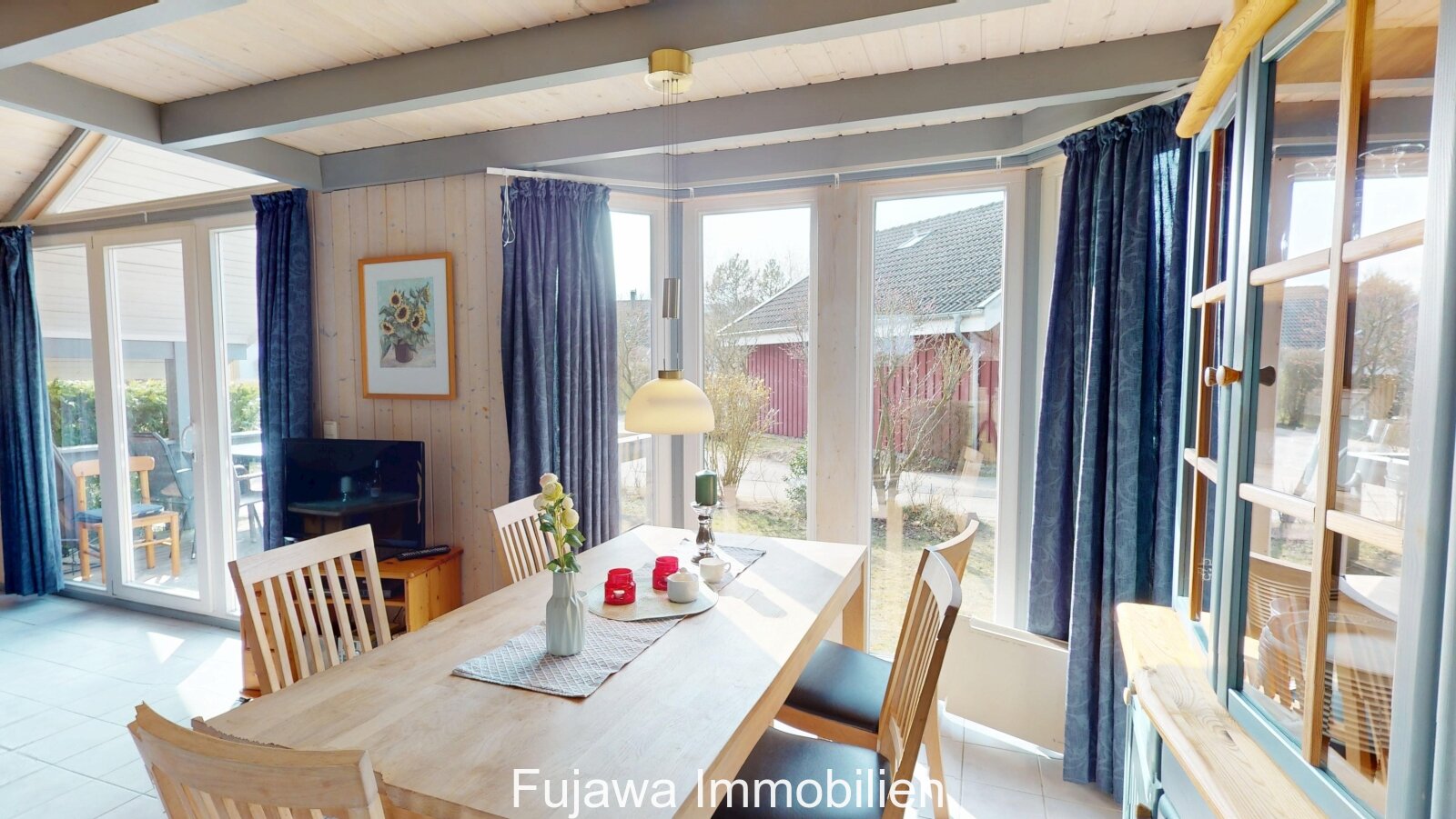 modernisiertes Ferienhaus (Nr. 235) in ruhiger Lage im Ferienpark Mirow