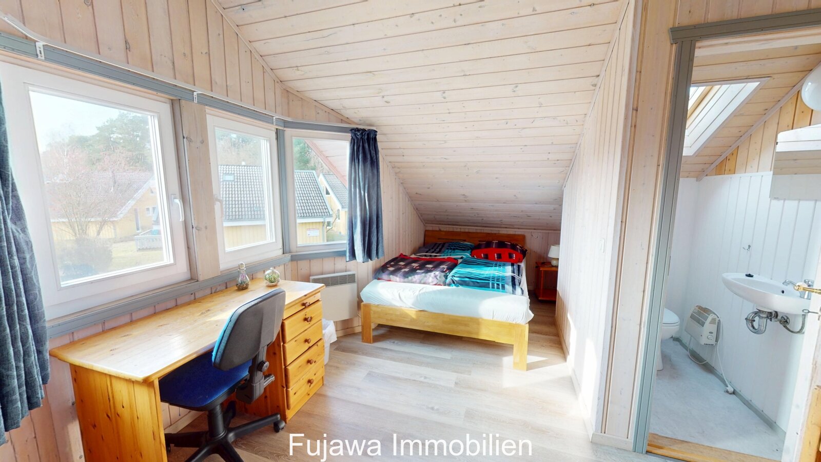 modernisiertes Ferienhaus (Nr. 235) in ruhiger Lage im Ferienpark Mirow