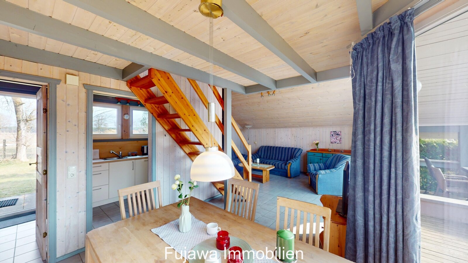 modernisiertes Ferienhaus (Nr. 235) in ruhiger Lage im Ferienpark Mirow