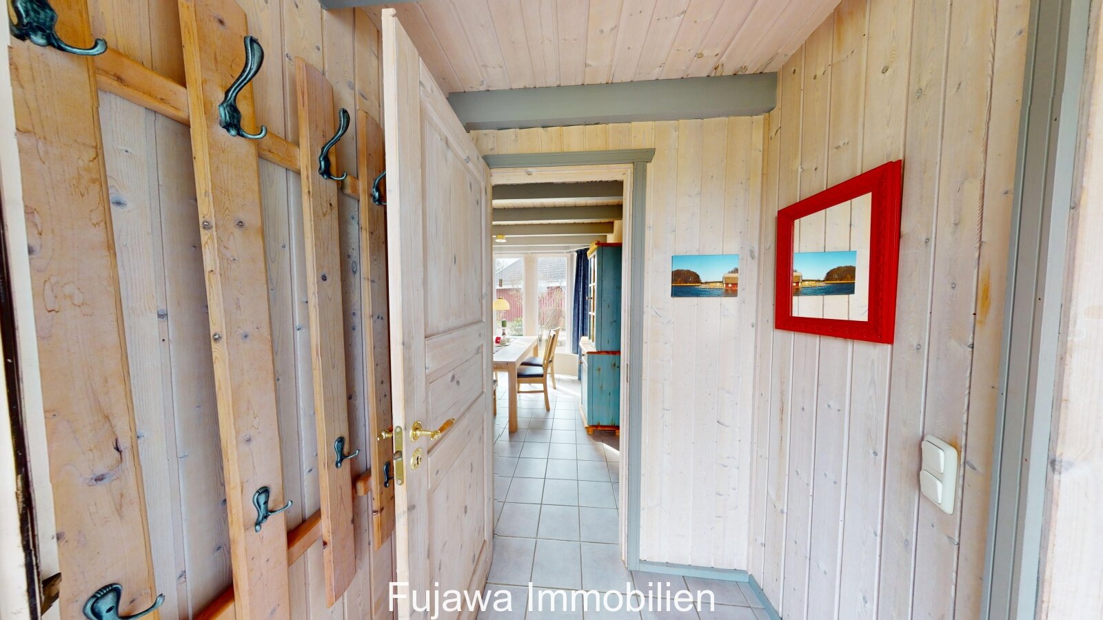 modernisiertes Ferienhaus (Nr. 235) in ruhiger Lage im Ferienpark Mirow