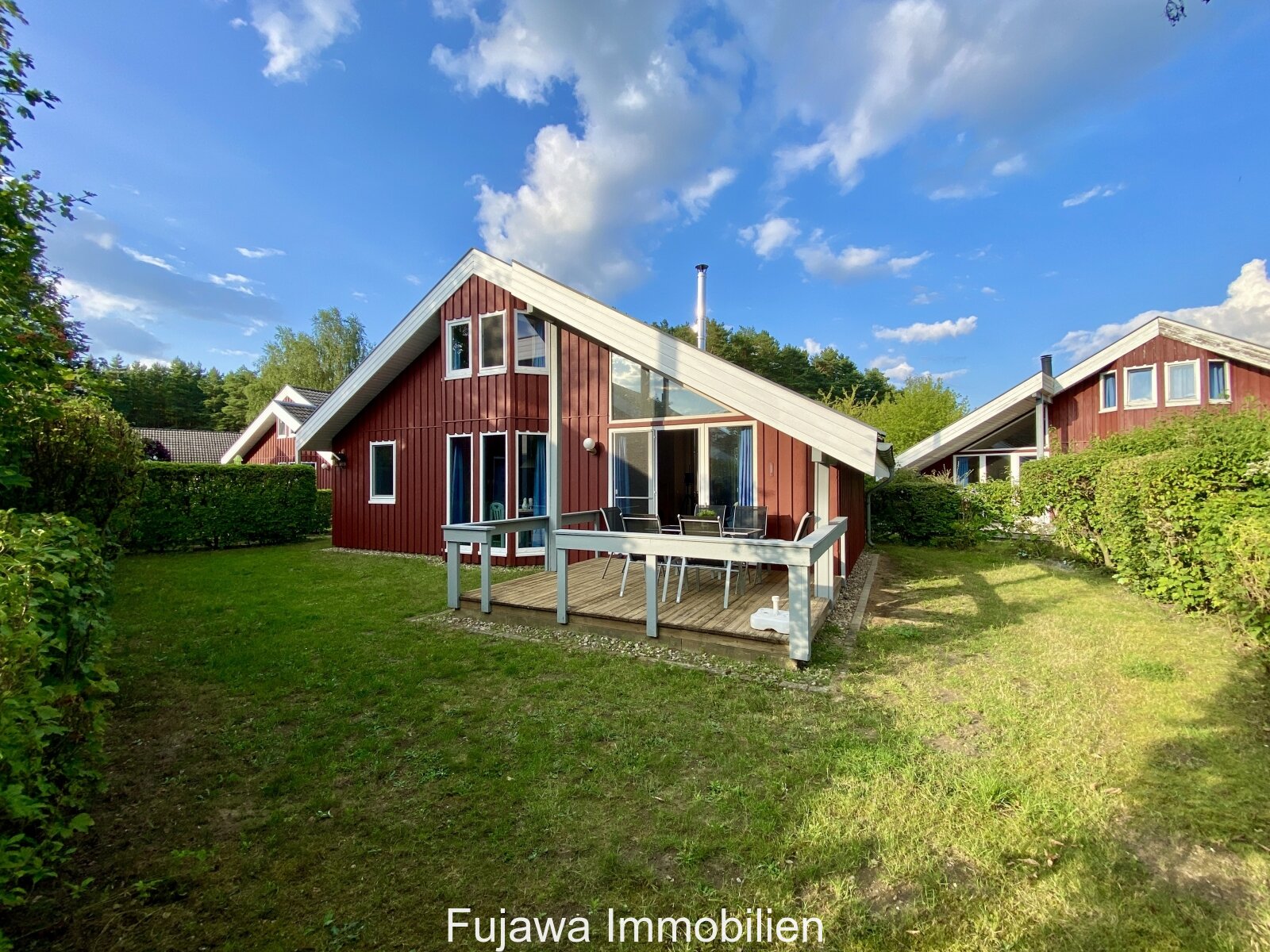 modernisiertes Ferienhaus (Nr. 178) in ruhiger Lage im Ferienpark Mirow