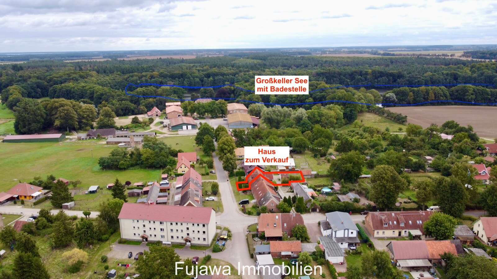 Haus zum Kauf in ruhiger Lage an der Mecklenburger Seenplatte (Nähe Röbel / Müritz) 