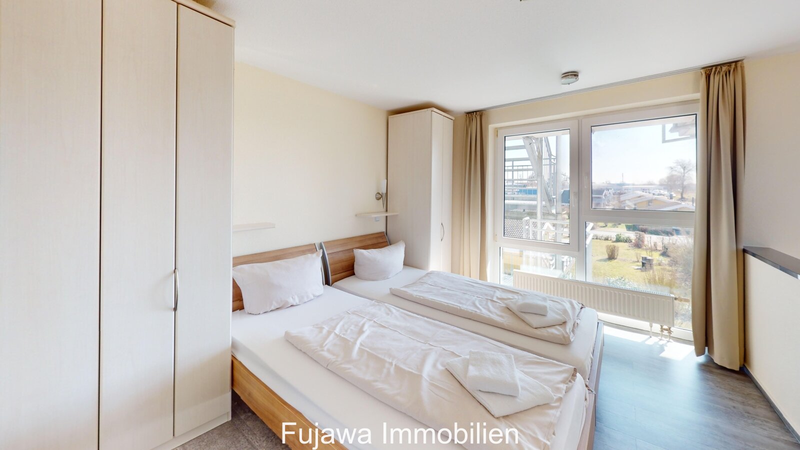 Maisonette Wohnung Appartement im Müritzturm mit Seeblick