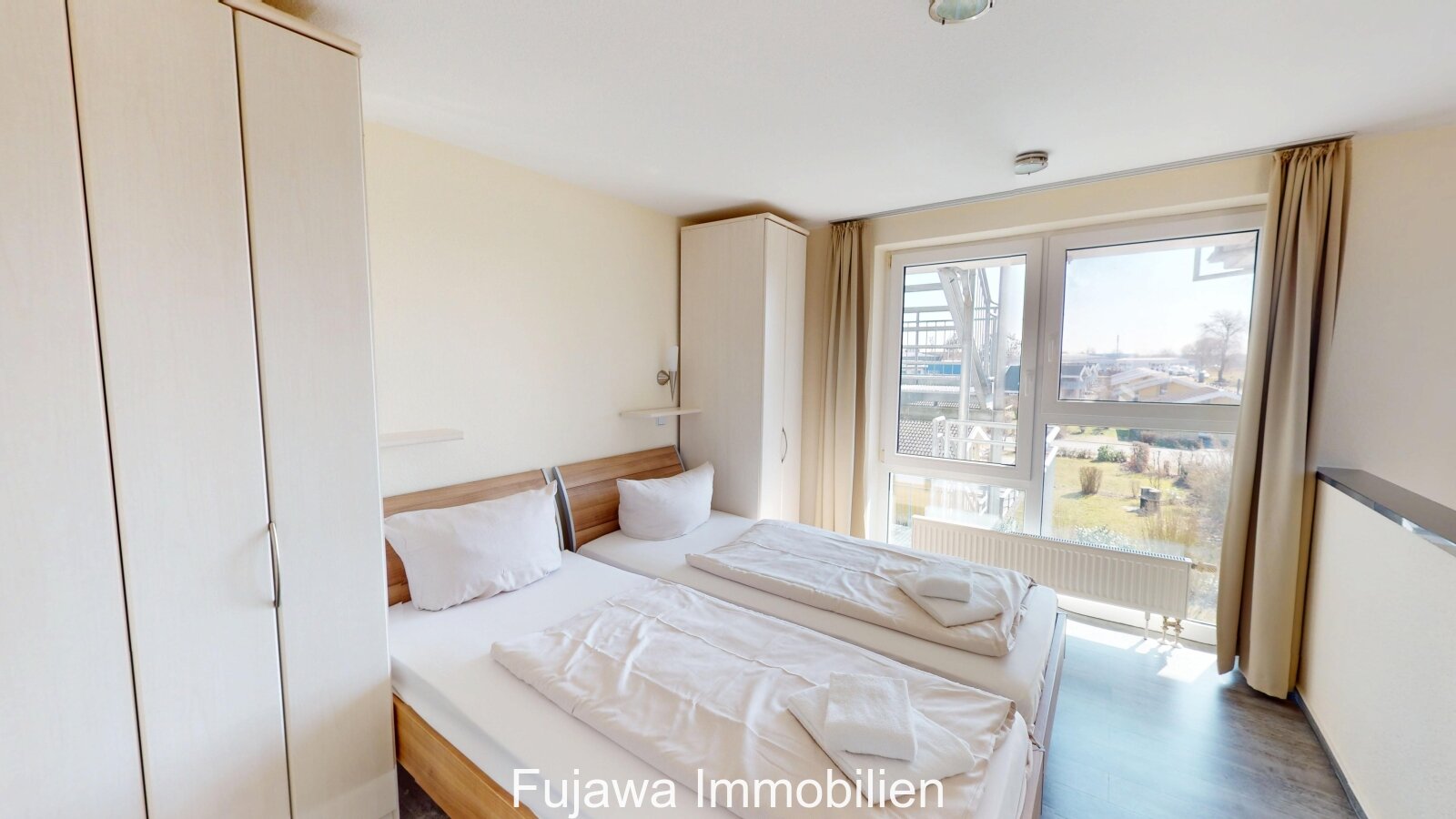 Maisonette Wohnung Appartement im Müritzturm mit Seeblick