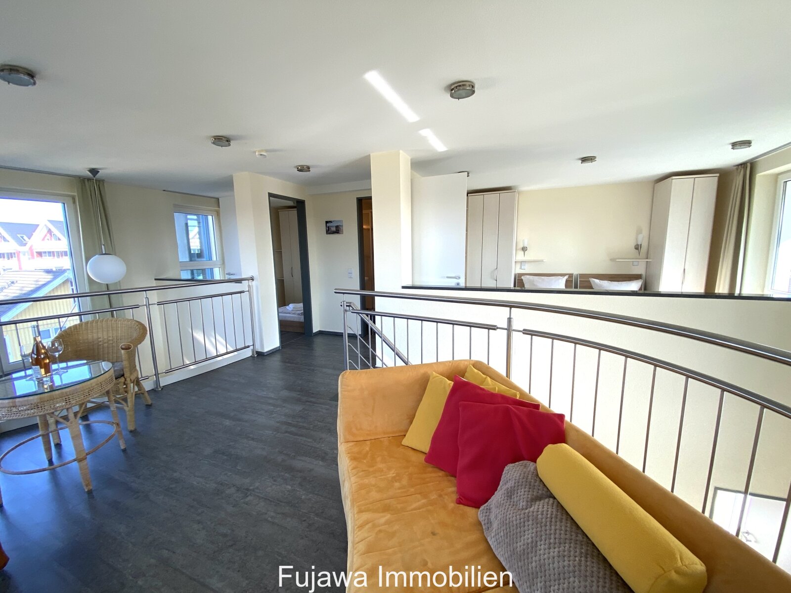 Maisonette Wohnung Appartement im Müritzturm mit Seeblick
