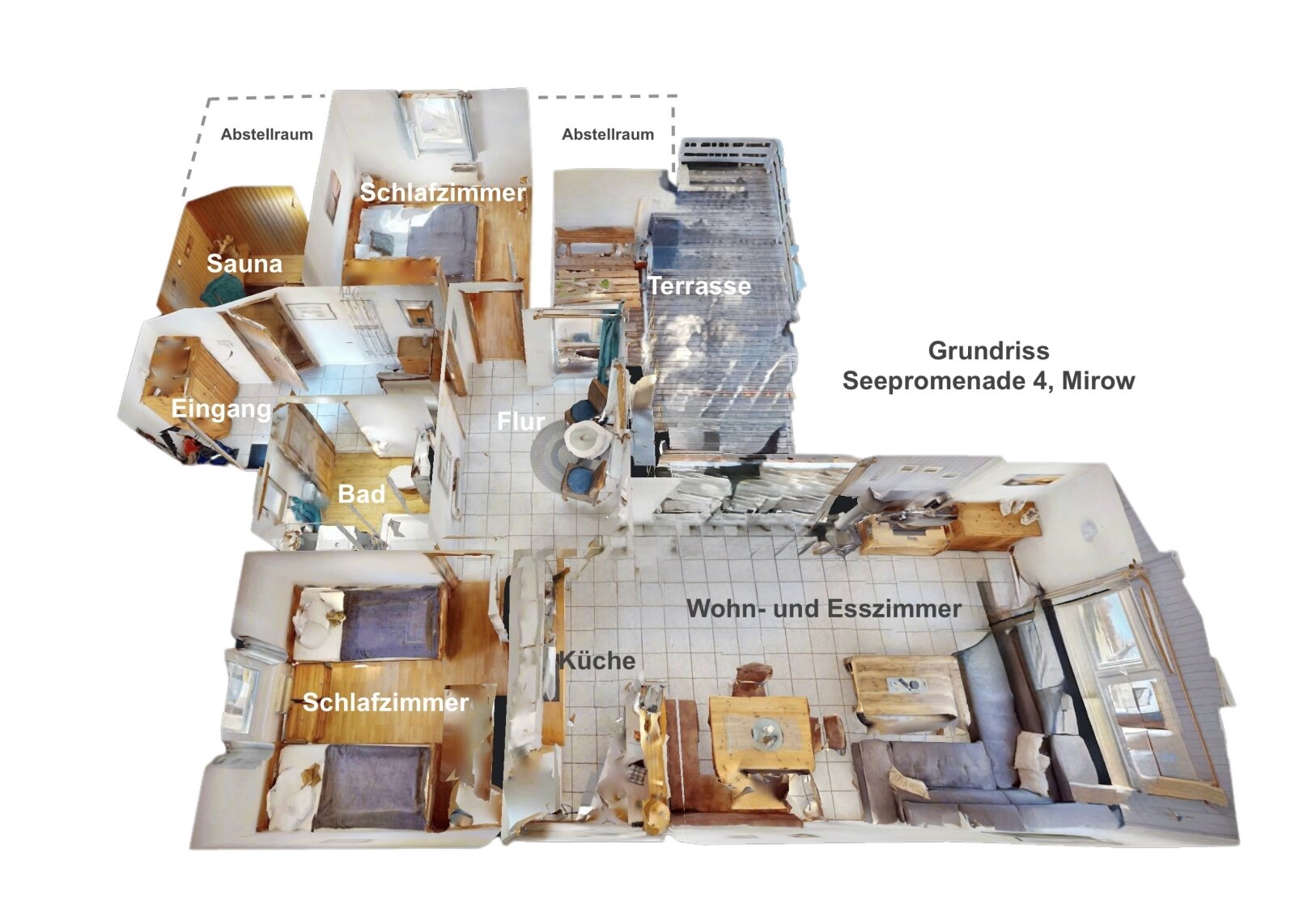 Meerzeit an der Seenplatte: Ferienhaus in absoluter Bestlage im Ferienpark Mirow