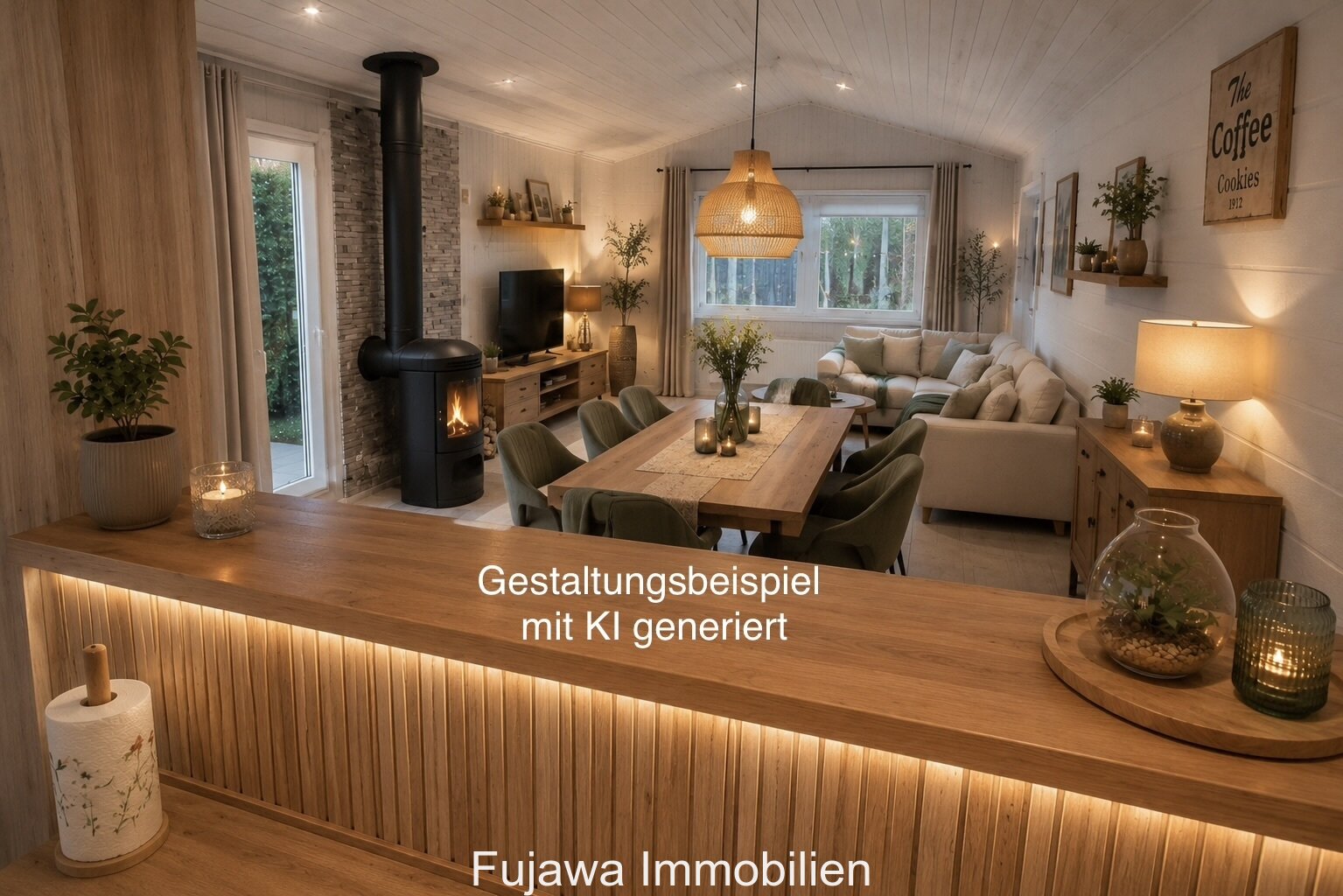 Meerzeit an der Seenplatte: Ferienhaus in absoluter Bestlage im Ferienpark Mirow