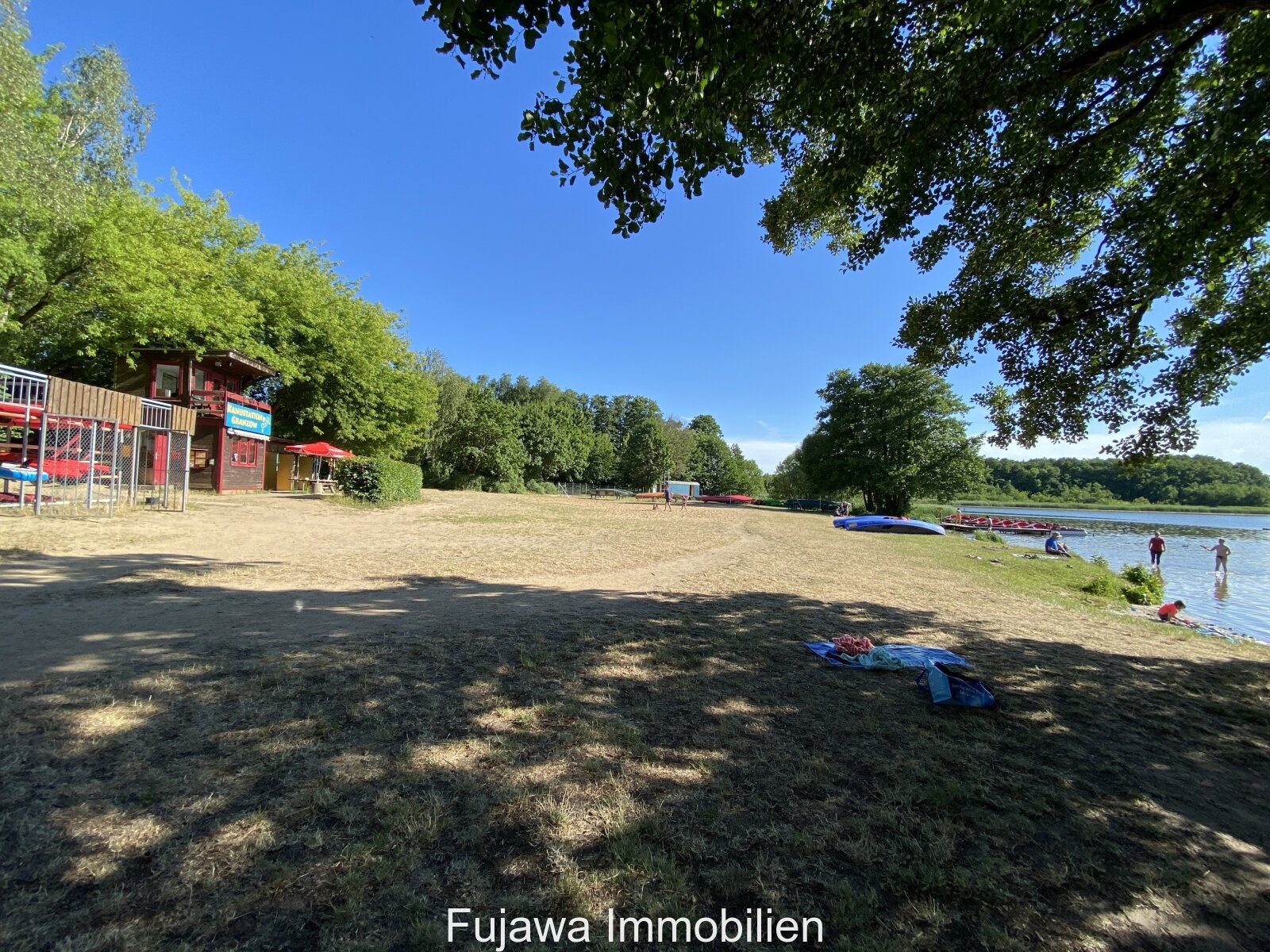 Badestelle und Kanustation Granzow