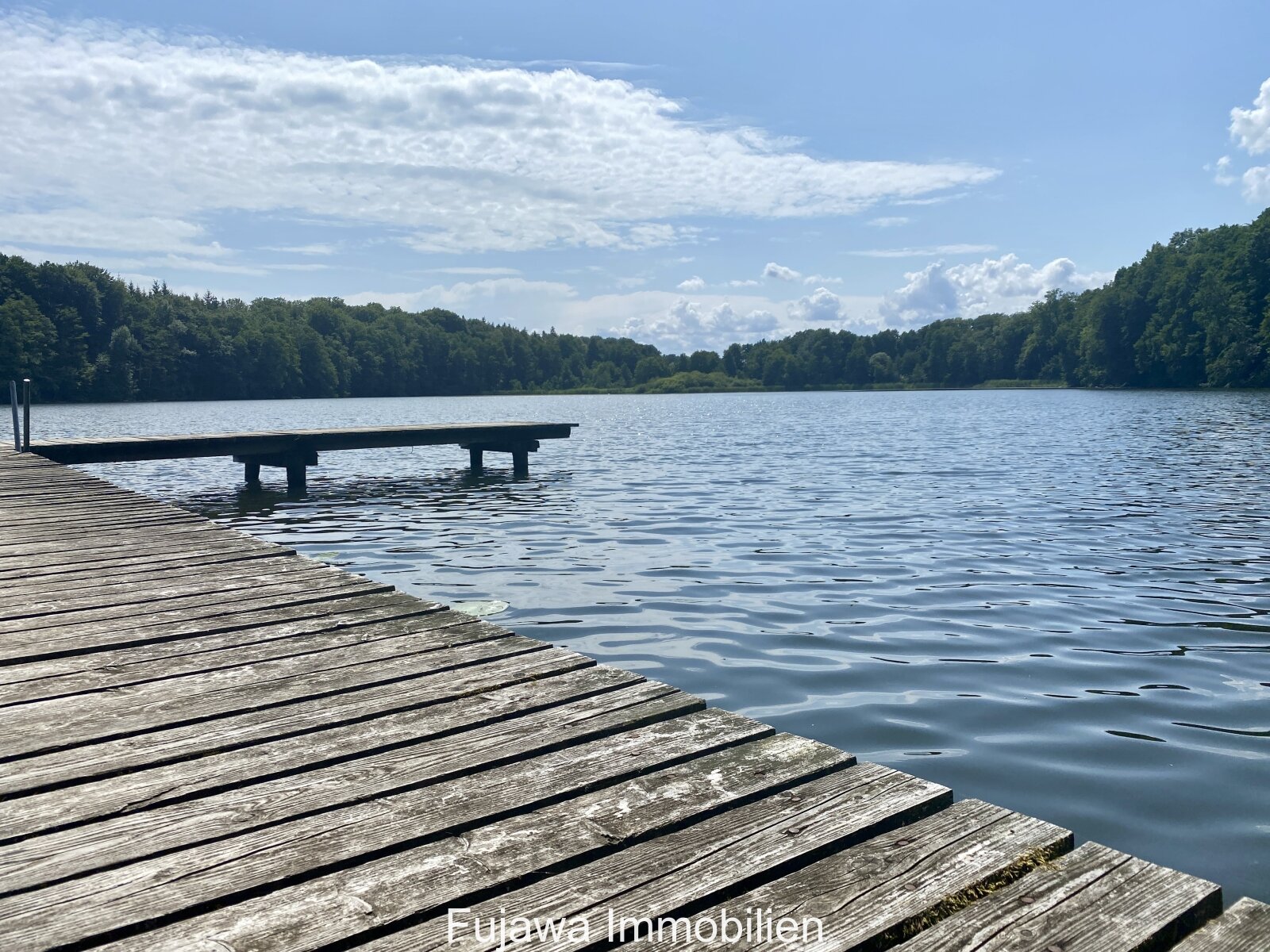 Badesteg am See in Groß Kelle Badesteg am See in Groß Kelle