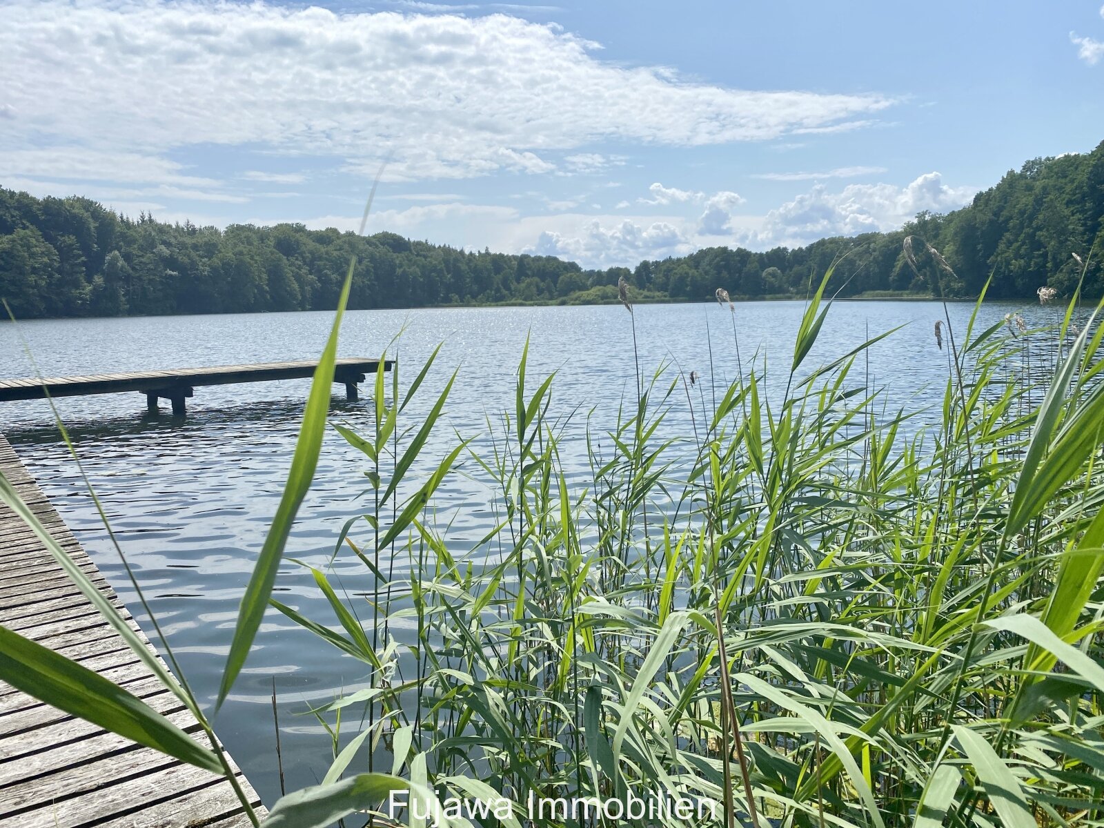 Badesteg am See in Groß Kelle Badesteg am See in Groß Kelle