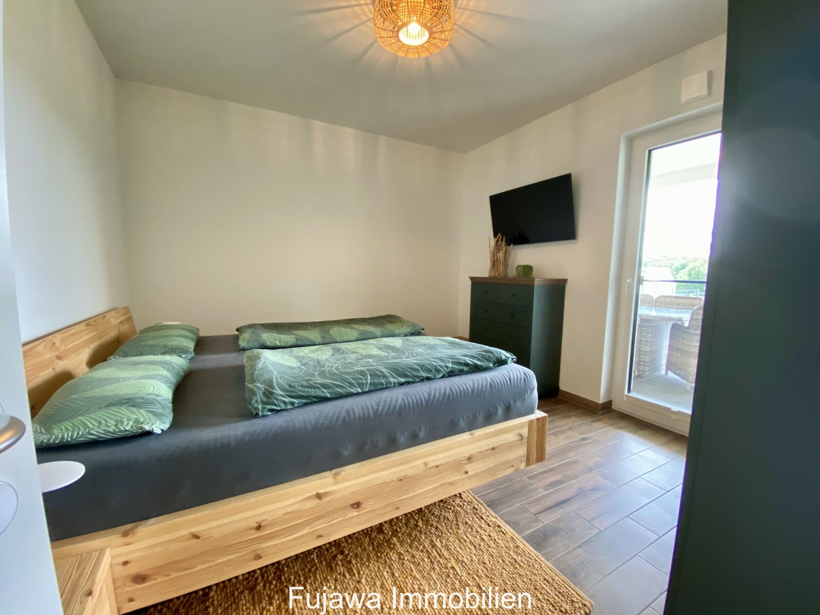Schlafzimmer mit Zugang zur Terrasse Schlafzimmer mit Zugang zur Terrasse