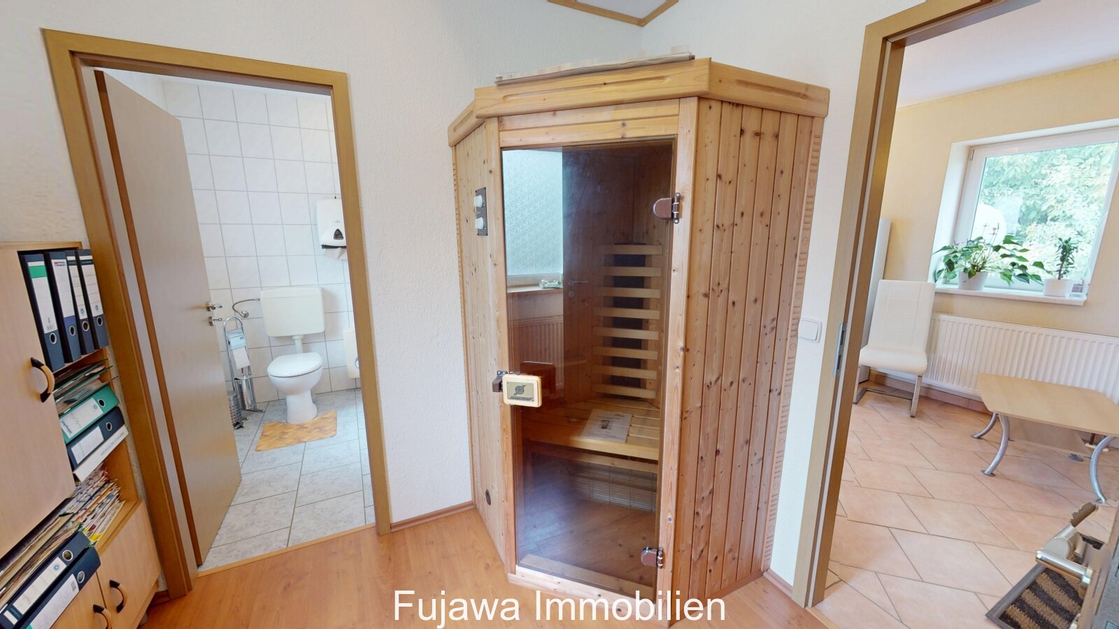 Praxis Durchgangszimmer mit Sauna Praxis Durchgangszimmer mit Sauna