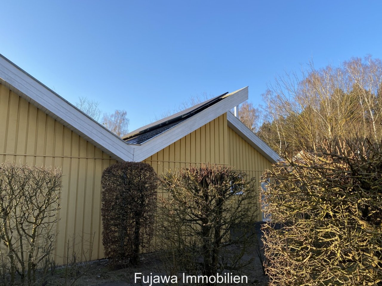 PV Anlage auf Dach (Südseite)