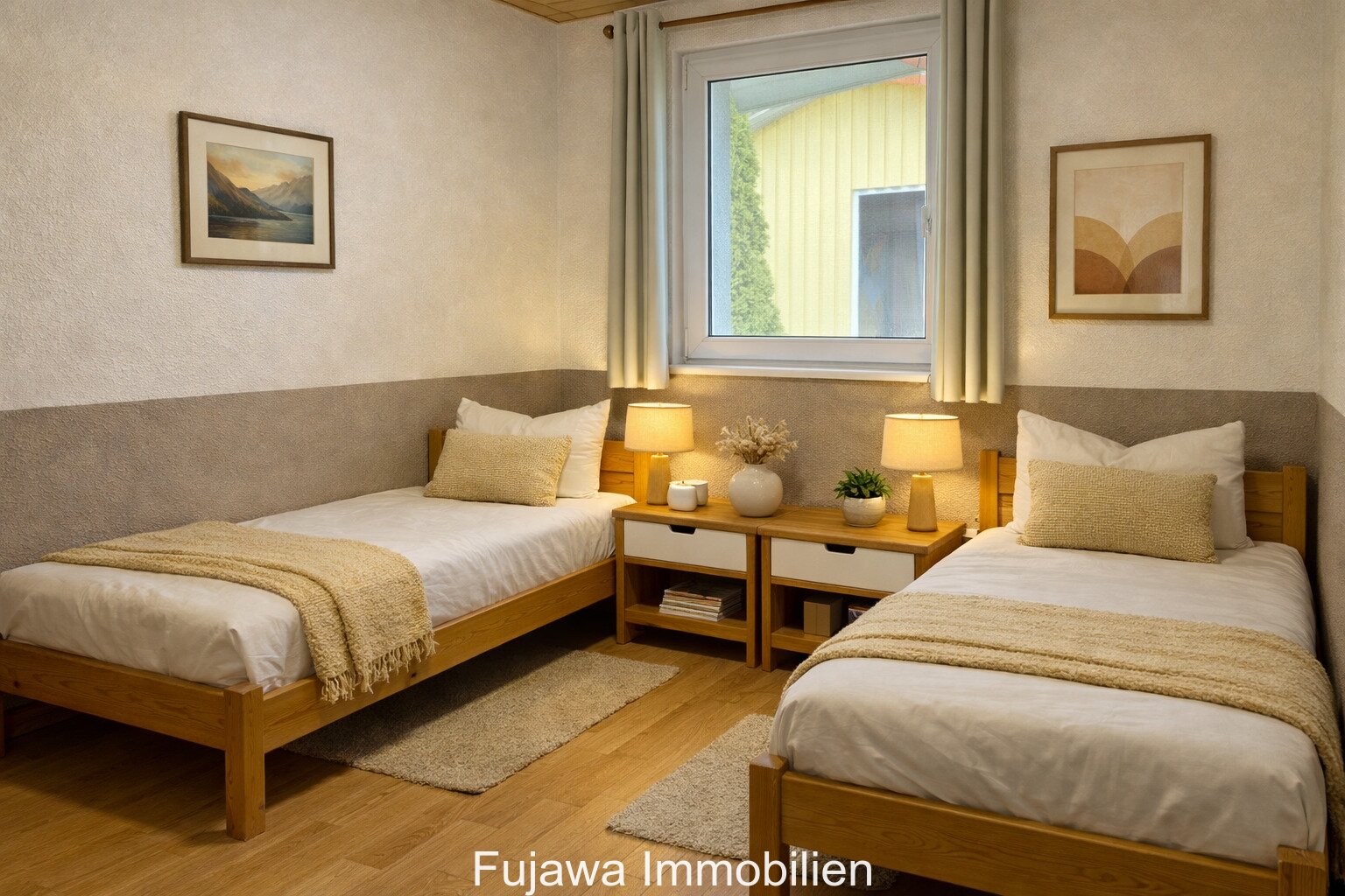 Schlafzimmer 2 (Gestaltungsbeispiel mit KI generiert) Schlafzimmer 2 (Gestaltungsbeispiel mit KI generiert)