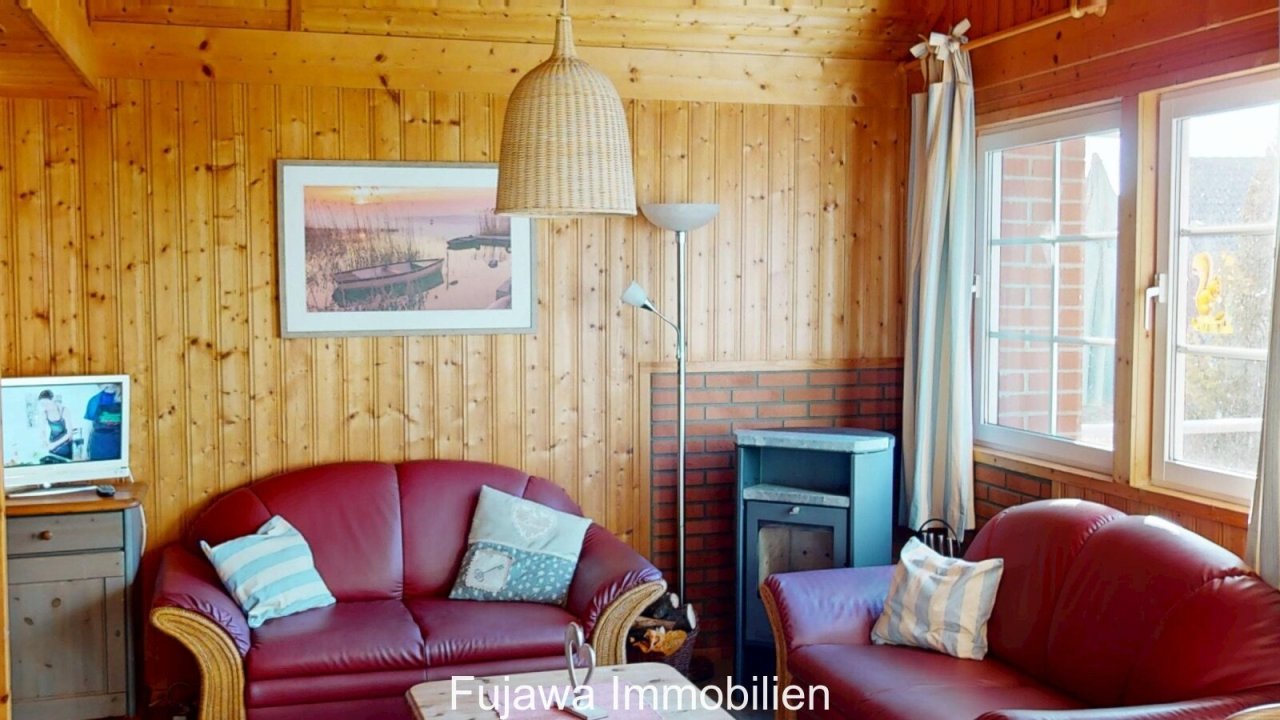 Wohnbereich mit Kamin Wohnbereich mit Kamin