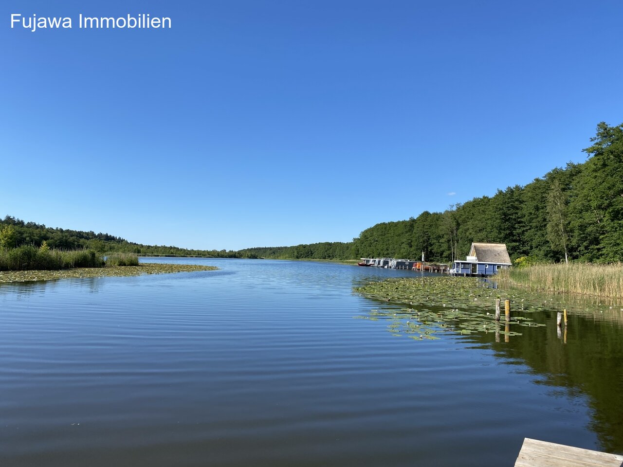 Blick zur Marina Granzow